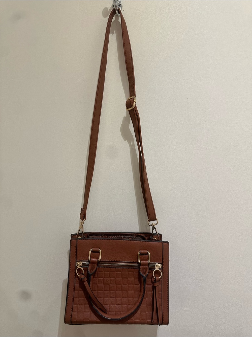 Structured Brown Women’s Crossbody & Top-Handle Bag
